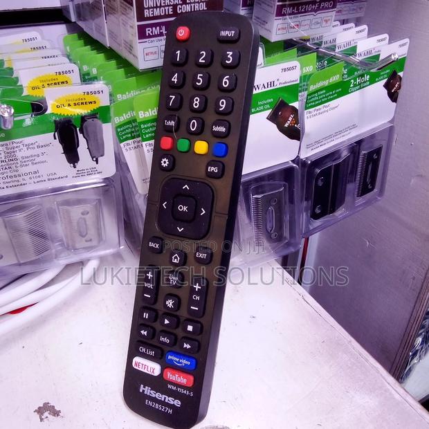 Hisence Tv Remote Control Youtube Prime Video Netflix