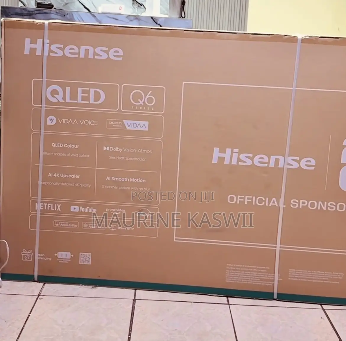 Hisense 75 Inch Qled Tv Q6 Series:75q6q