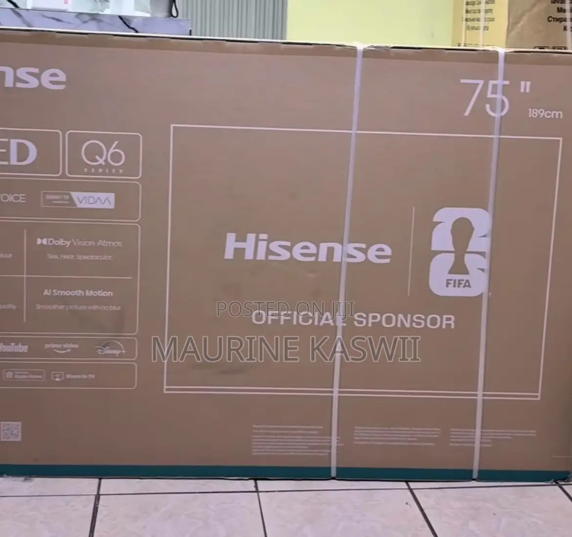Hisense 75 Inch Qled Tv Q6 Series:75q6q