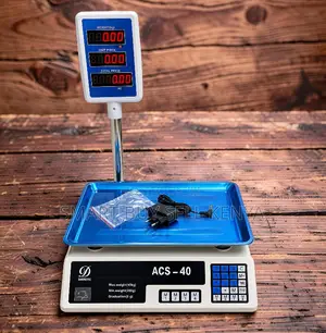 Corrosion Resistant Upto 40kgs Computerized Electronic Weight Scale