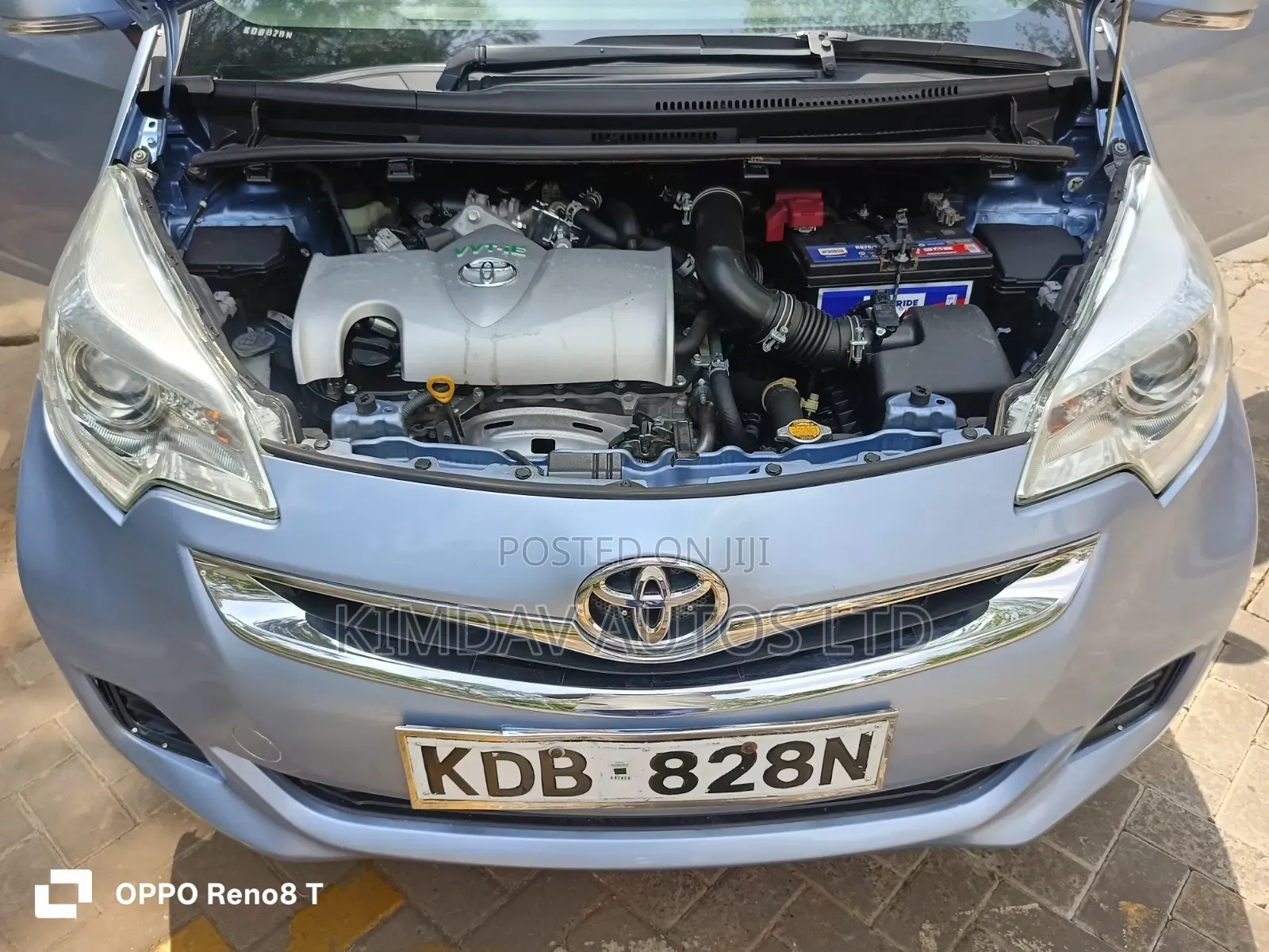 Toyota Ractis 2014 Blue
