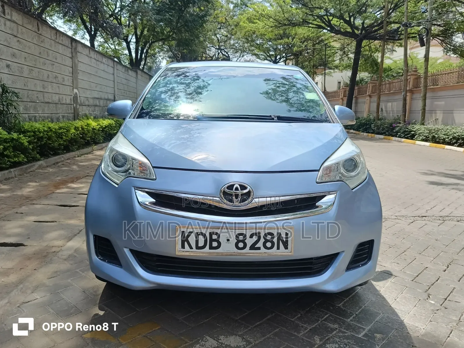 Toyota Ractis 2014 Blue