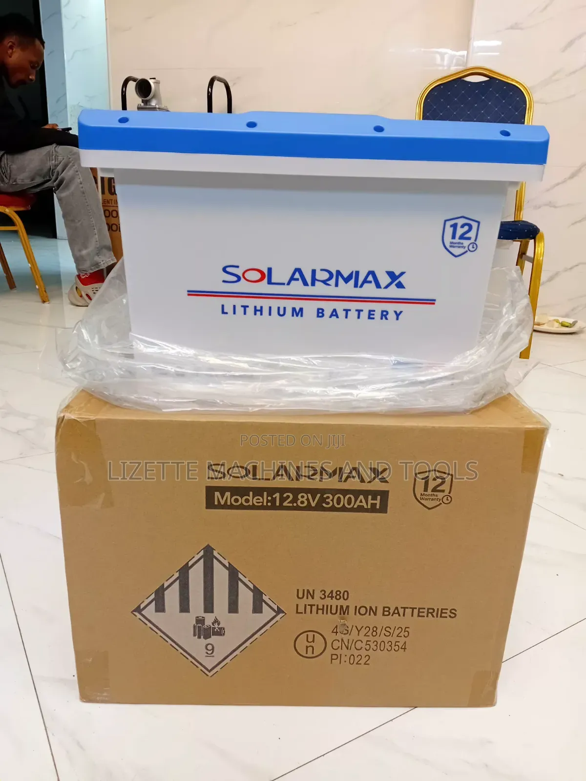 Solarmax 300ah Lithium Battery 12v