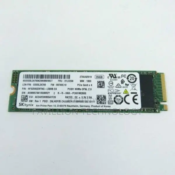 SSD 256 Nvme