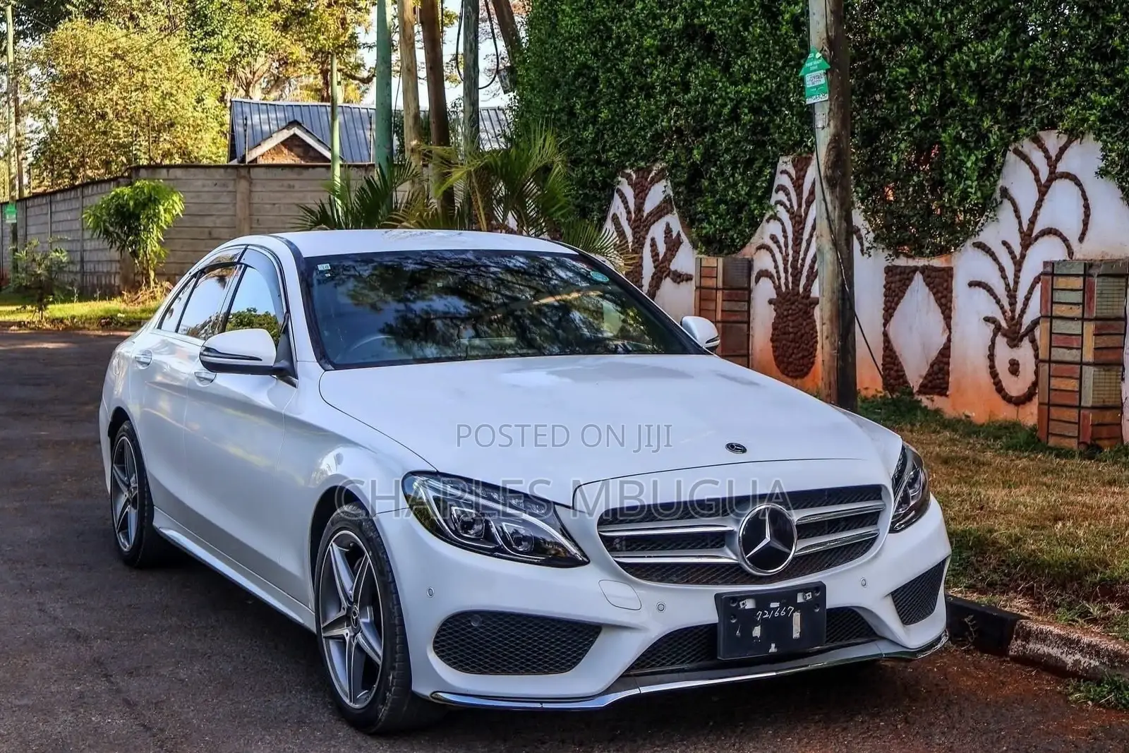 Mercedes-Benz C200 2018 White