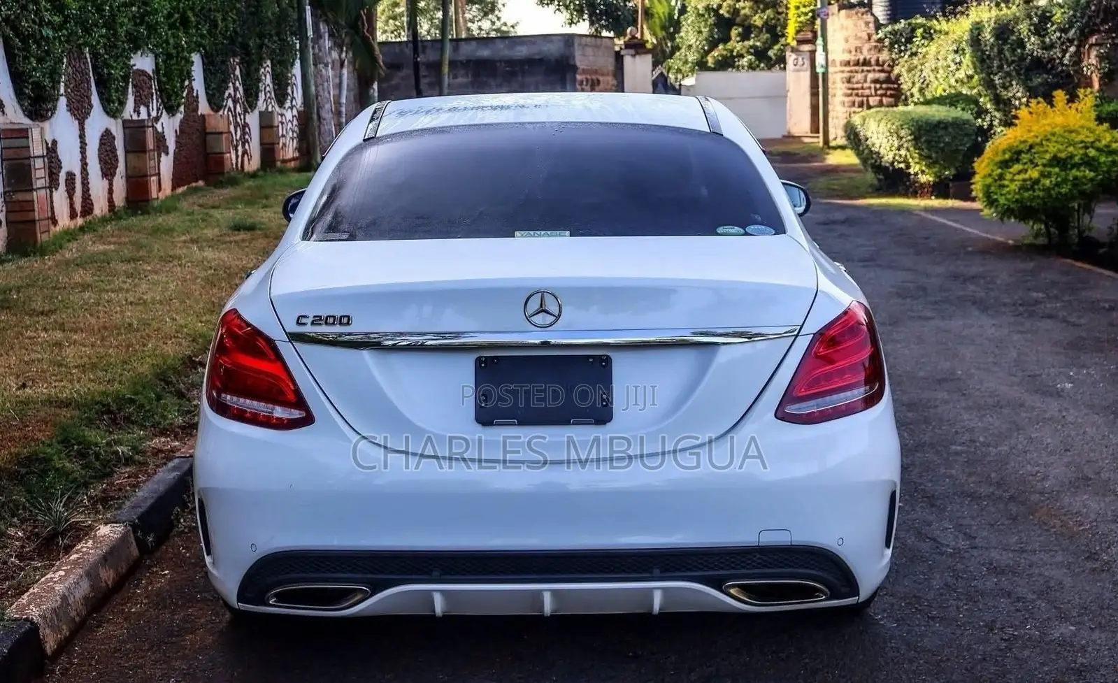 Mercedes-Benz C200 2018 White
