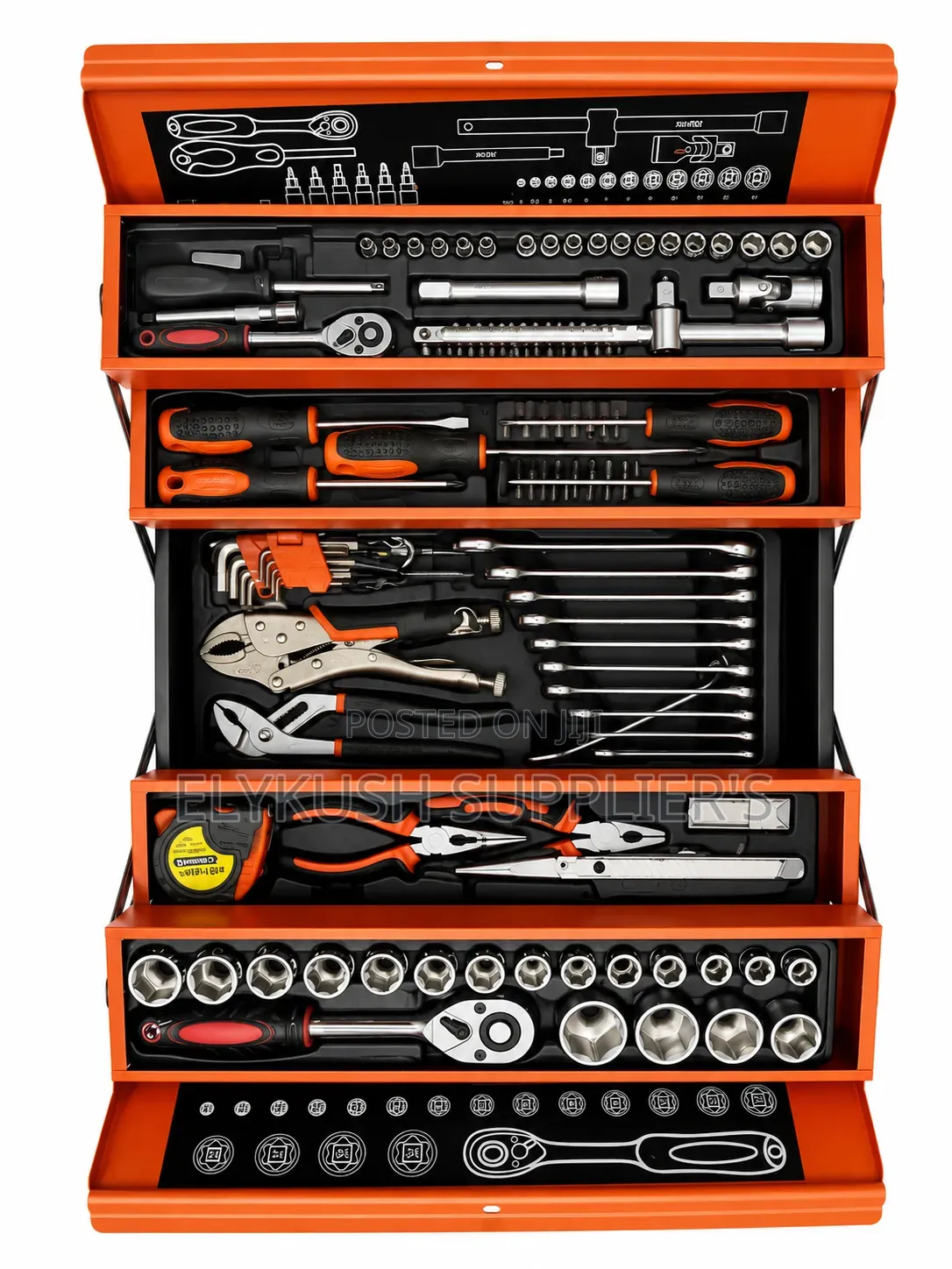 85-Piece Professional Tool Box Set