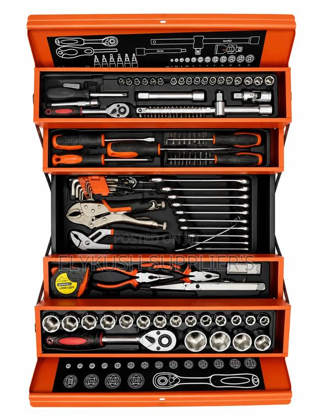 85-Piece Professional Tool Box Set
