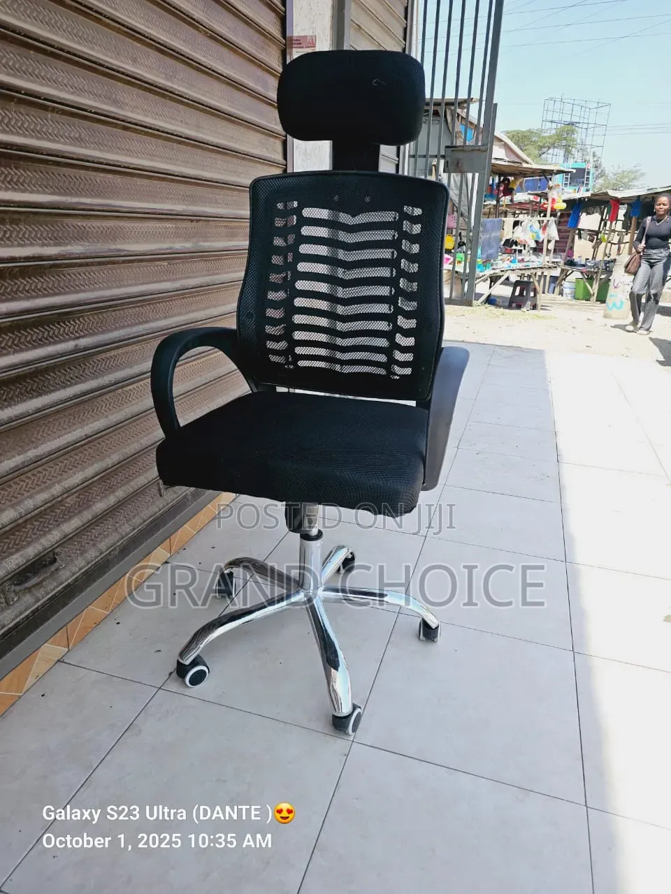 Working Headrest Office Chair