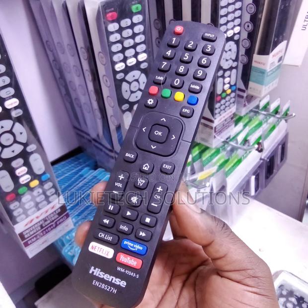 Hisence Smart Tv Remote Control Netflix Youtube Prime Video Function - thumbnail 2