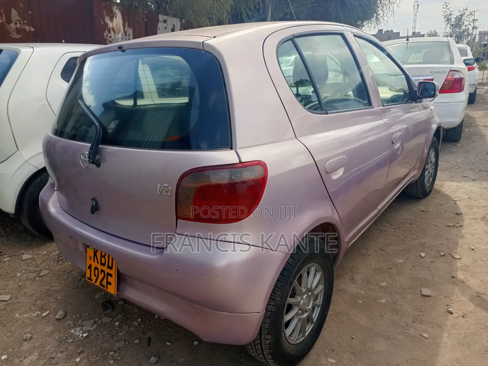 Toyota Vitz 2008 Pink