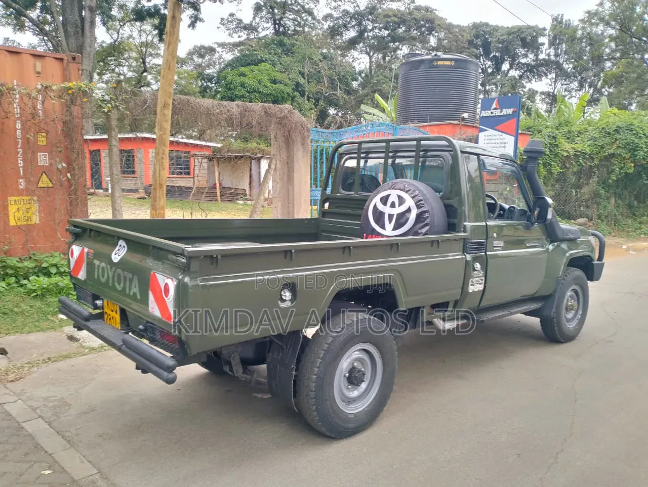 Toyota Land Cruiser 2012 Green