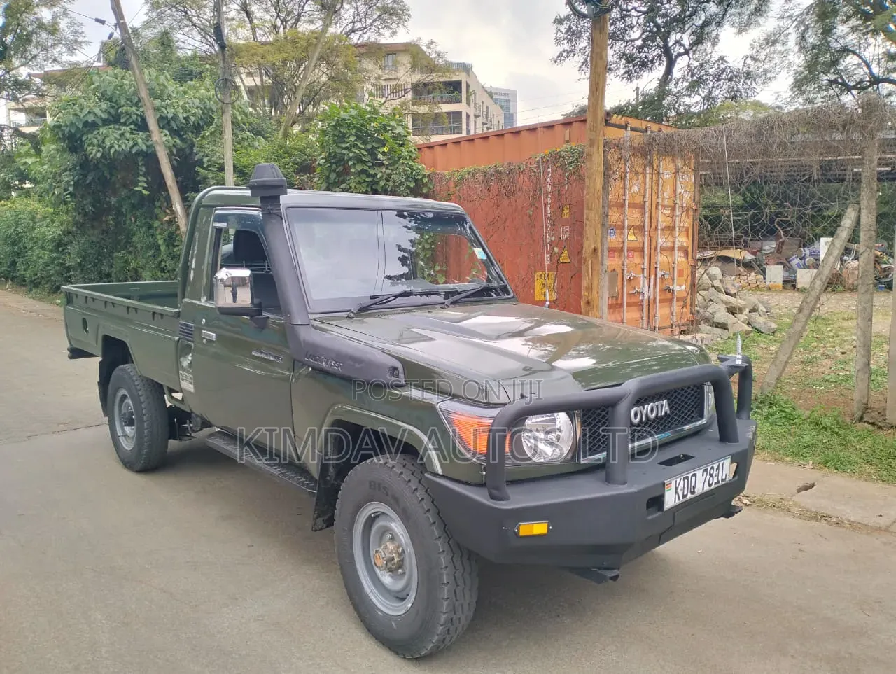 Toyota Land Cruiser 2012 Green