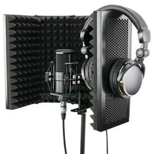 Microphone Isolation Shield Recording Sound Proof