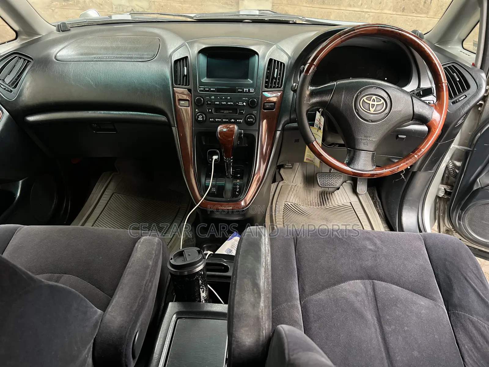 Toyota Harrier 3.0 V6 2002 Gray