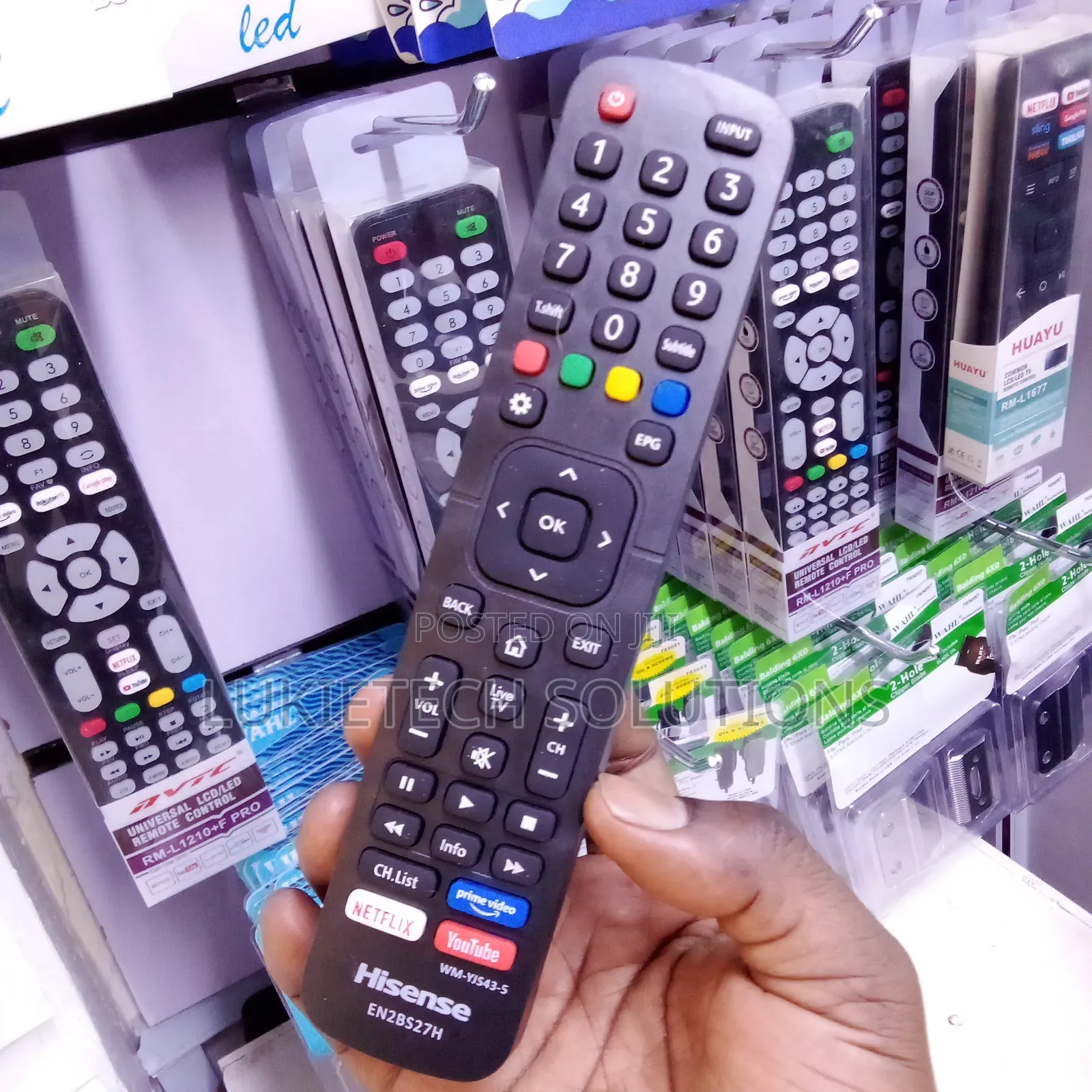Hisense Smart Tv Remote Control High Standard Remote All Functions