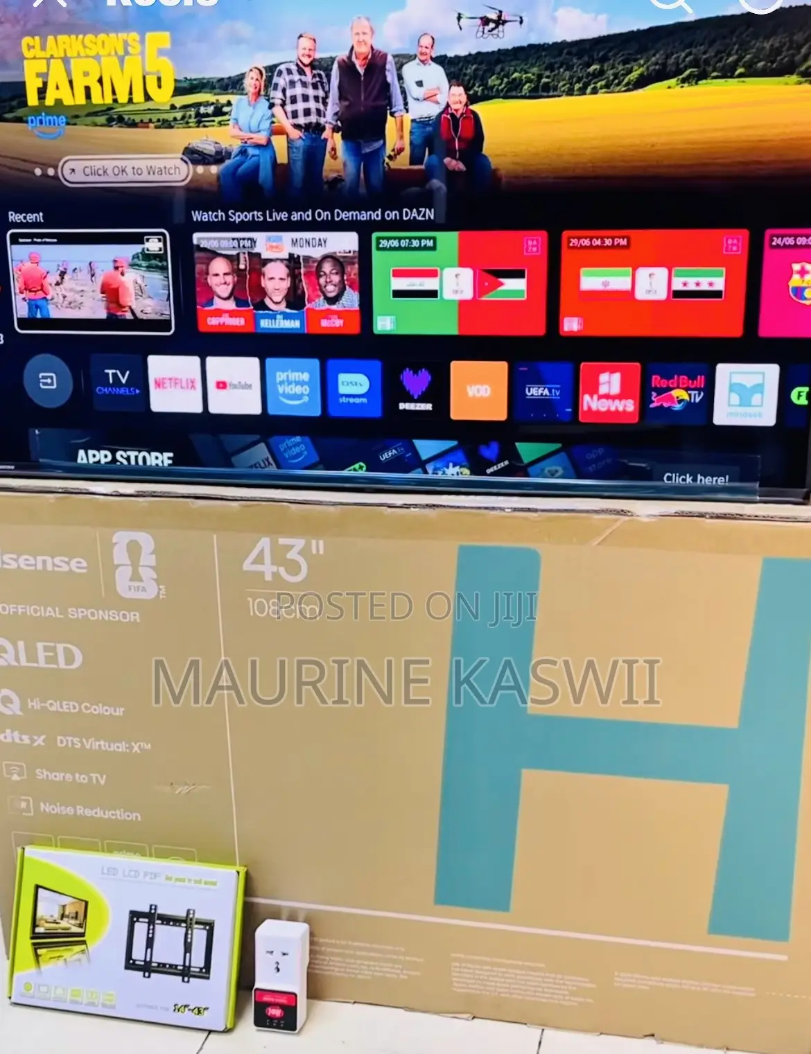 Hisense 43” Qled World Cup Edition