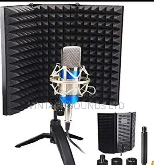 Studio Microphone Isolation Foam Panel