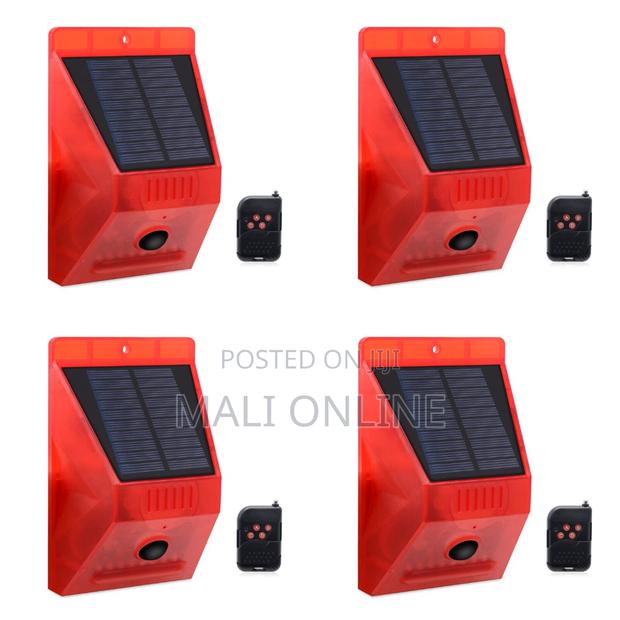 Security Siren Alarm Remote Solar-powered For Home - thumbnail 2