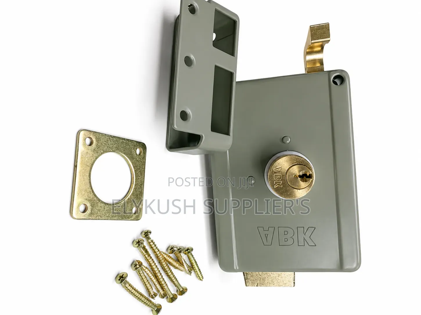 3 Turn Heavy Duty Rim Door Lock