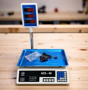 Total Calculator Acs40 Upto 40kgs Computerized Electronic Weight Scale