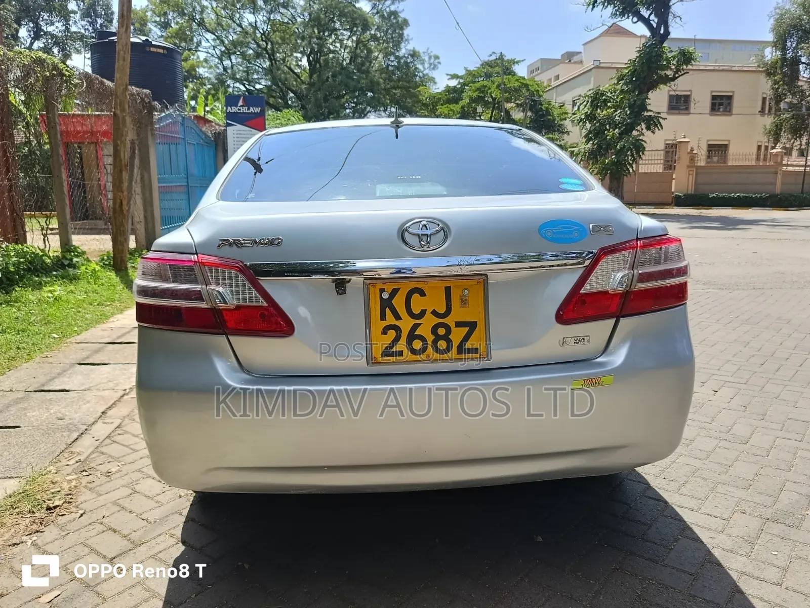 Toyota Premio 2009 Silver