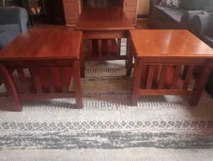 3 Piece Mahogany Coffee Table