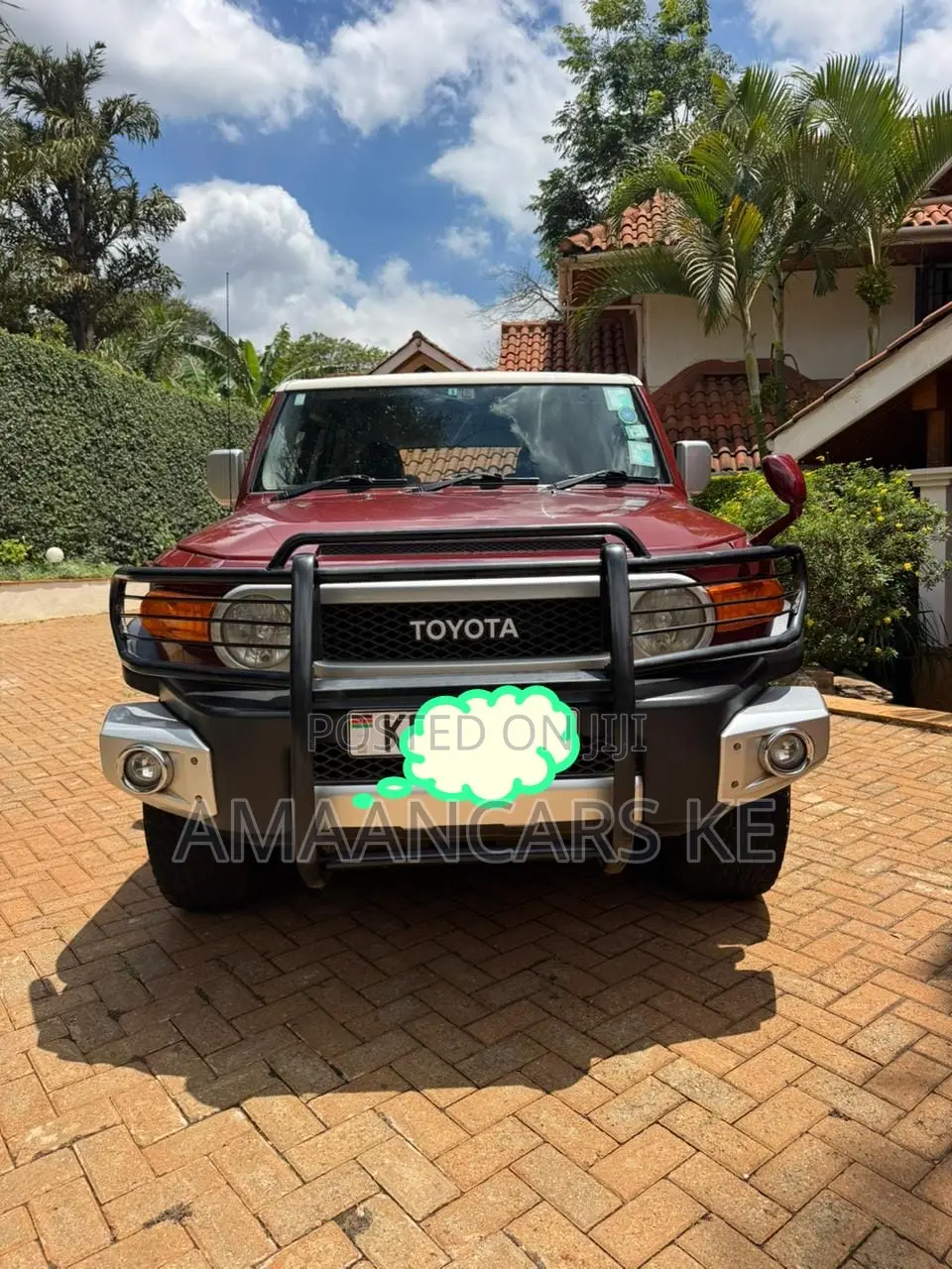 Toyota FJ Cruiser 2012 Red