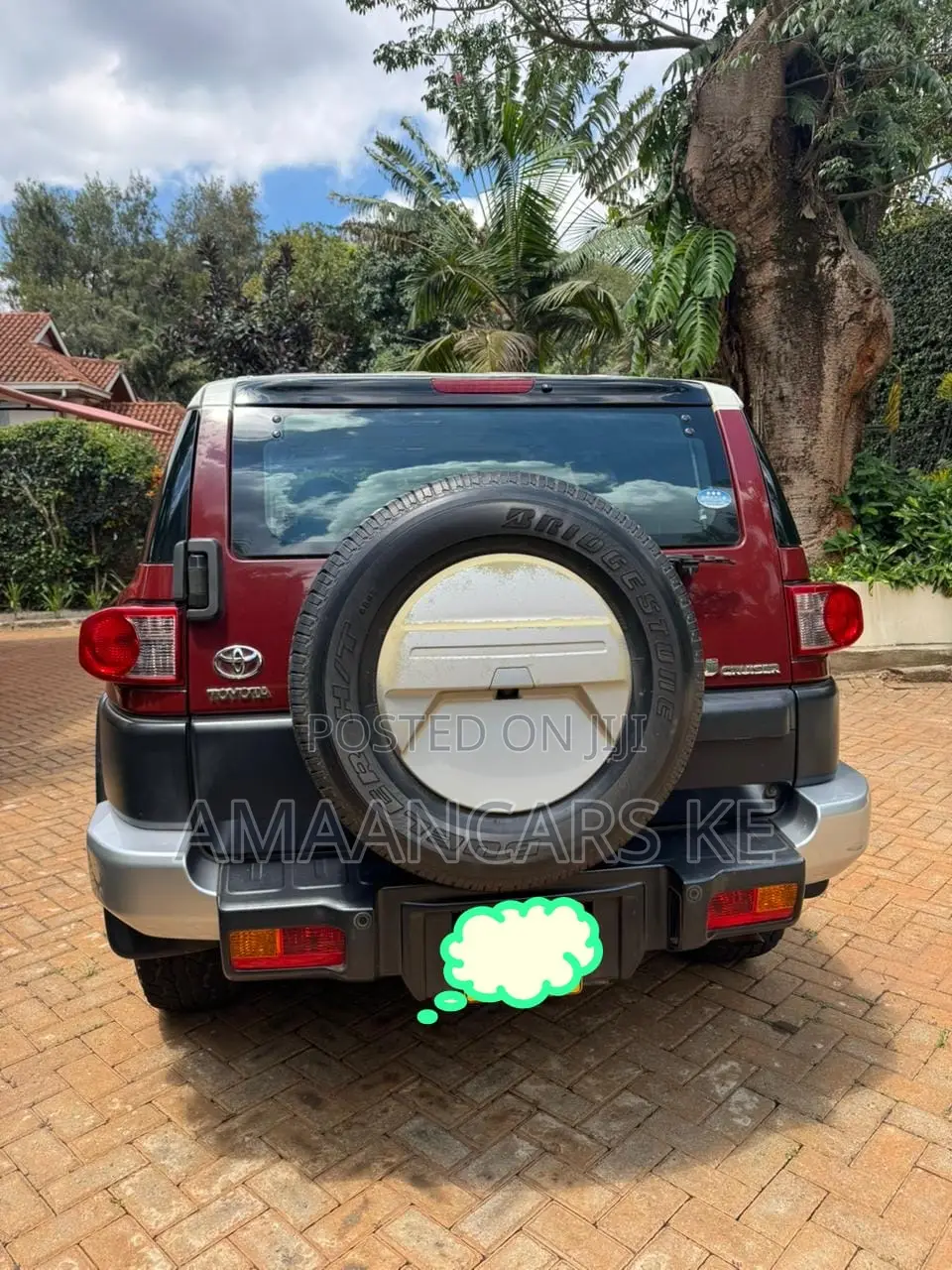 Toyota FJ Cruiser 2012 Red