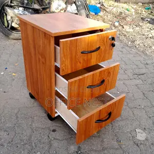 Brown Bed Side Drawer Cabinet