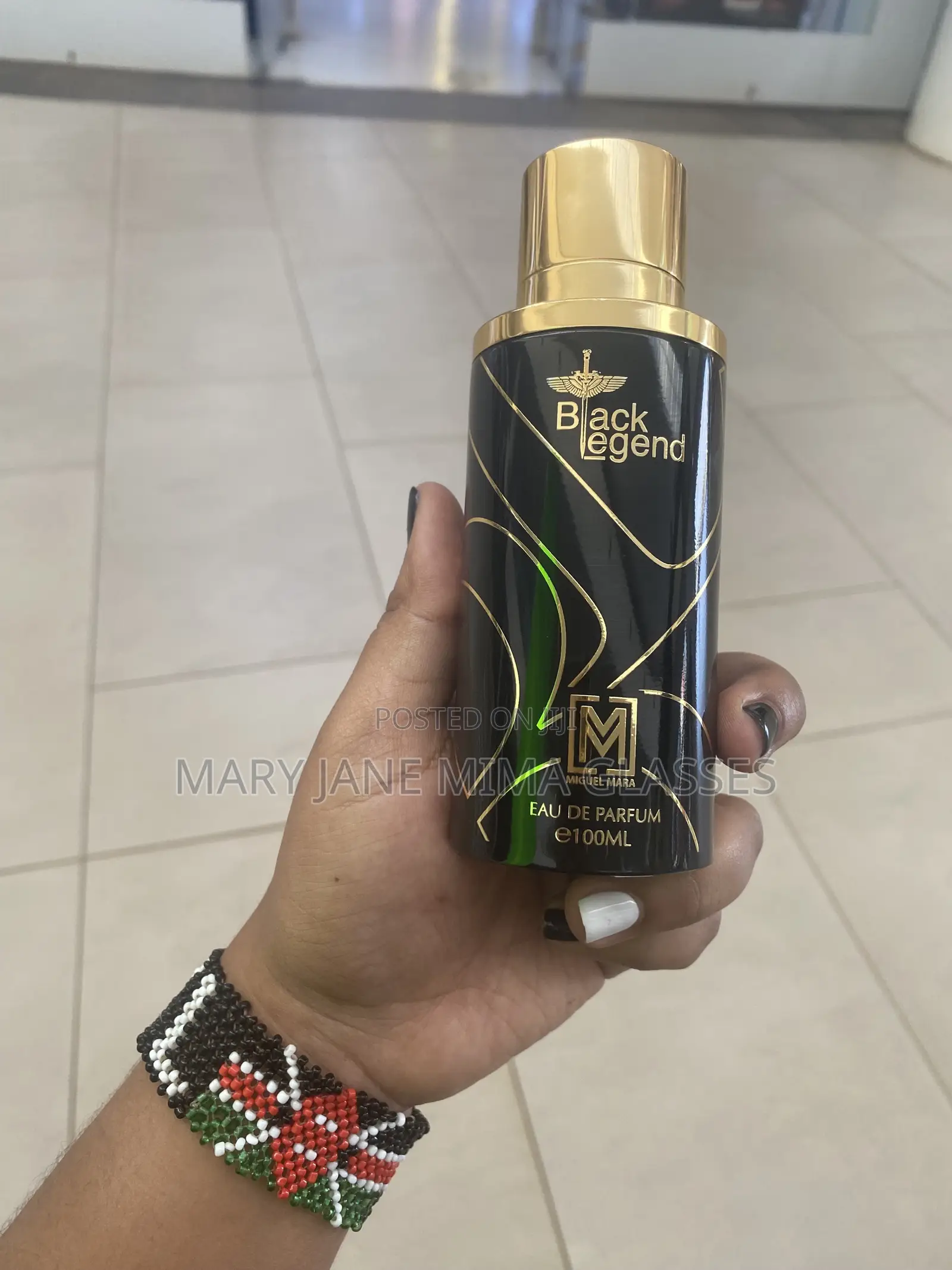 Valencia for Ladies Vanilla Scent . Black Legend Bold Masculine Men