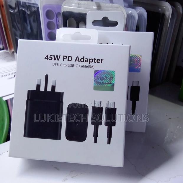 Samsung Charger 45watts High Quality Charger Excellent Power Delivery