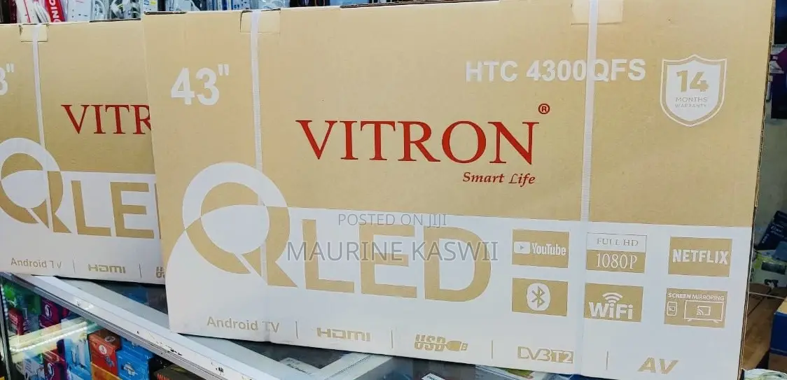 Vitron Qled 43” Full Hd