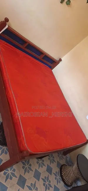 5by6 Bed Plus Mattress Still in Good Condition