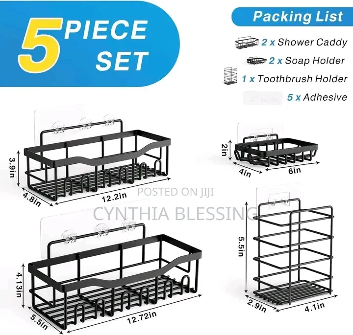 5 in 1 Corner Shelves!
