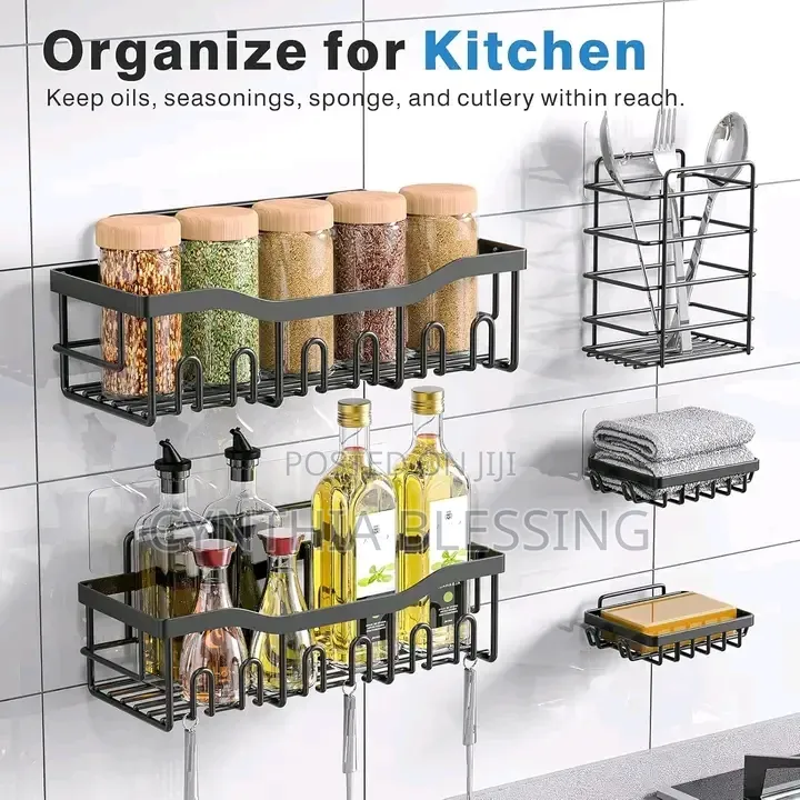 5 in 1 Corner Shelves!