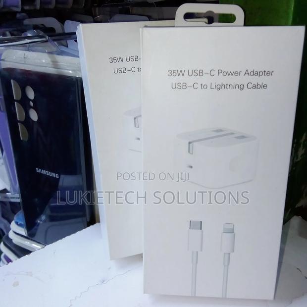 iPhone High Quality Charger 35 Watts Complete Fast Cable