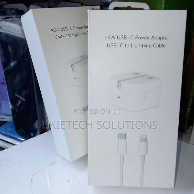 iPhone High Quality Charger 35 Watts Complete Fast Cable - thumbnail 2