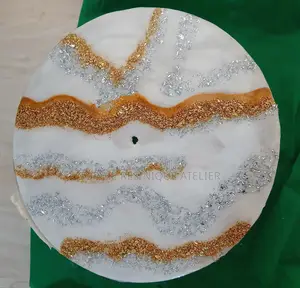Beautiful Resin Art Wall Clock