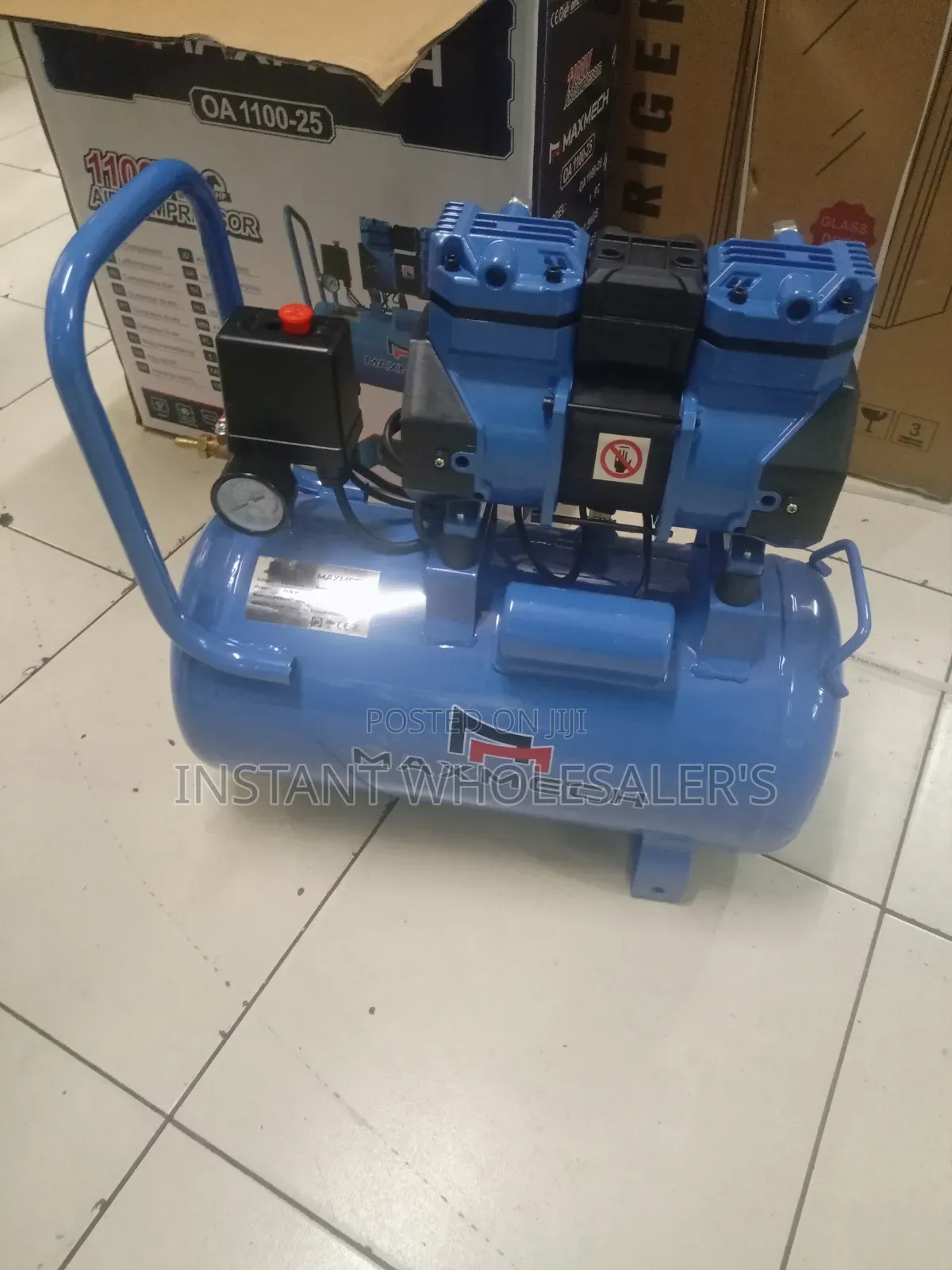 Petro Powered Air Compressor 100 Litres