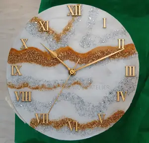 Beautiful Resin Art Wall Clock
