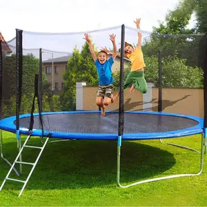 8ft Trampoline With Safety Enclosure Net