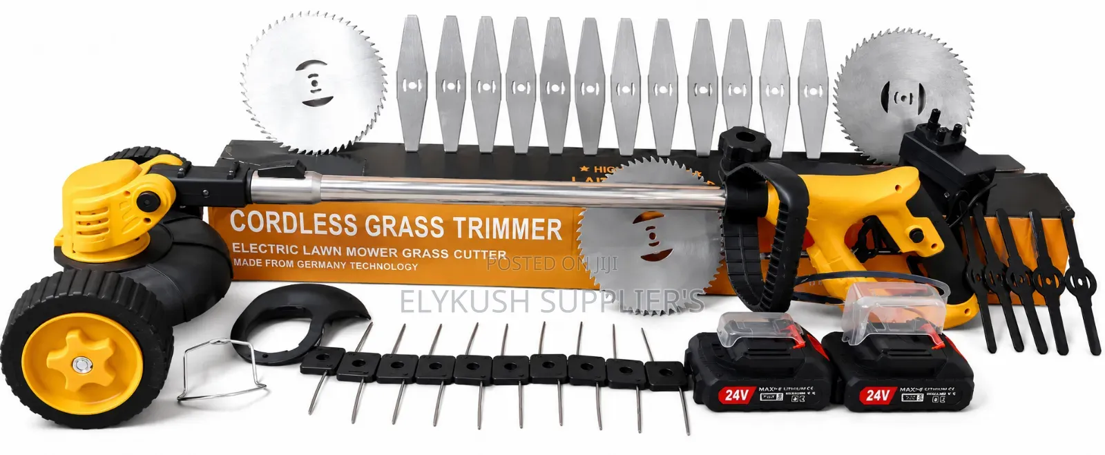Cordless 24v Grass Trimmer Brush Cutter