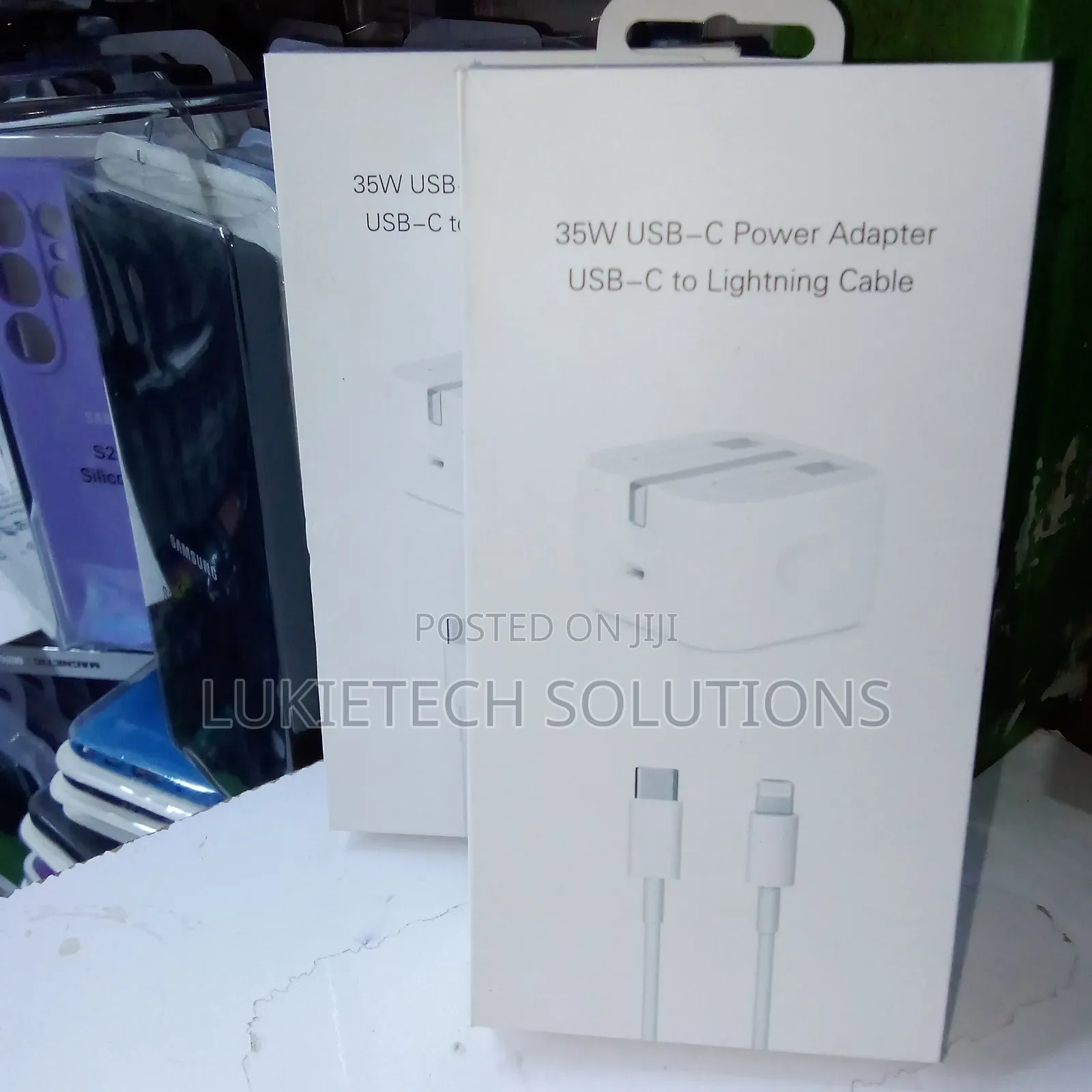 iPhone Charger 35 Watts Complete Usb-C to Lightning Fast Cable (5a)