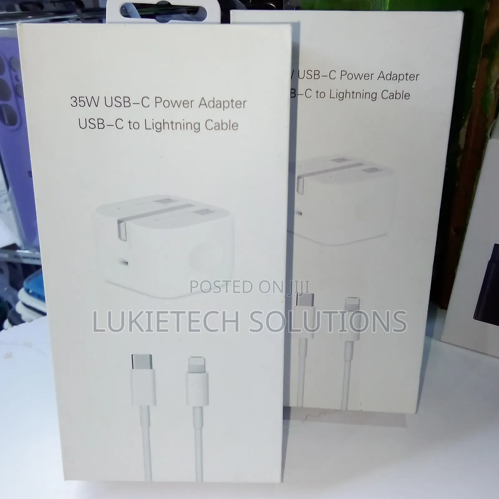 iPhone Charger 35 Watts Complete Usb-C to Lightning Fast Cable (5a)
