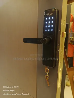 Generic Tuya Wifi Smart Digital Door Lock Code Rfid Ic Card Smart