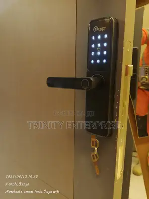 Generic Tuya Wifi Smart Digital Door Lock Code Rfid Ic Card Smart