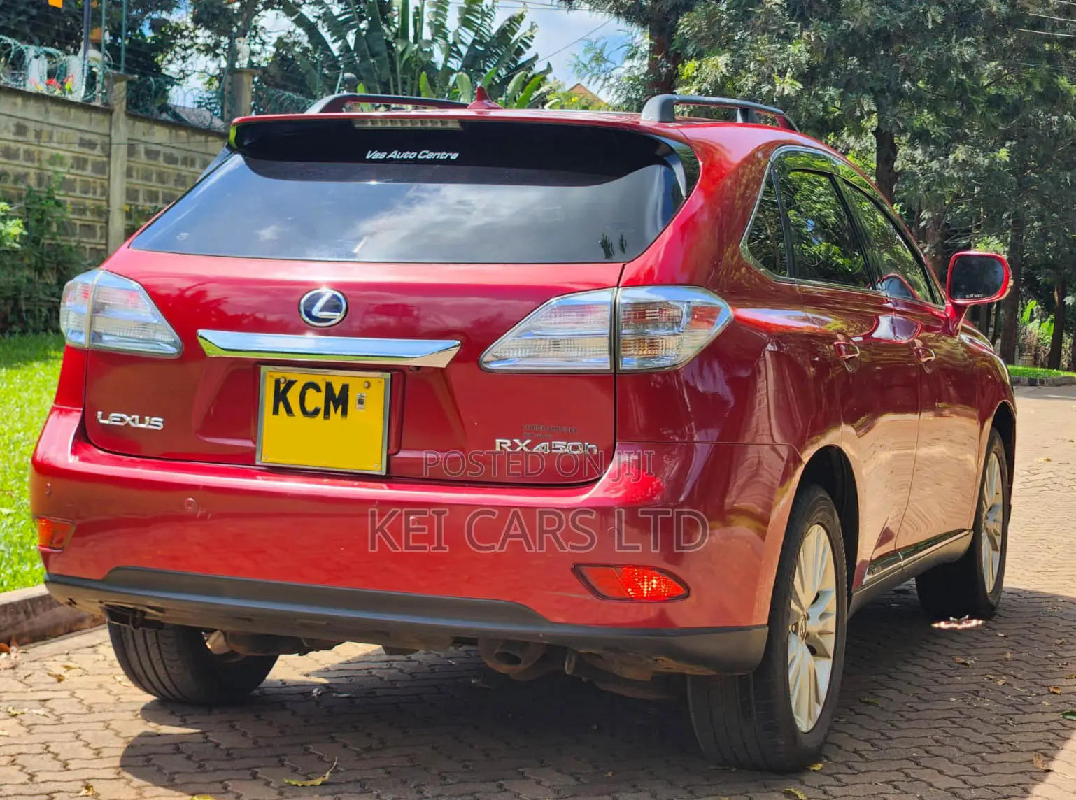 Lexus RX 450h 2010 Red