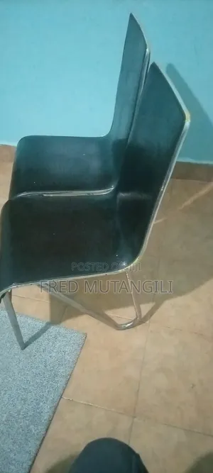 I'm Selling Two Black Chairs. Anyone Willing to Buy Call Me.