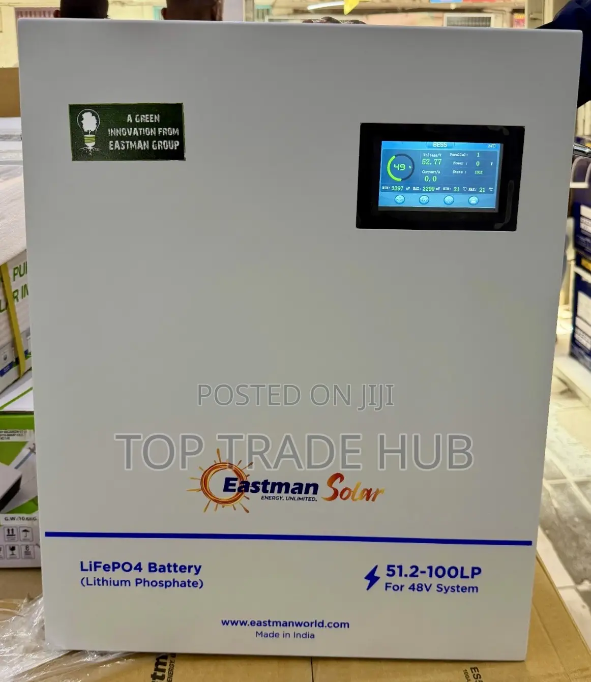 Eastman Solar Lithium-Ion Solar Battery 51.2v 5kwh
